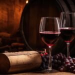 rustic wine pour